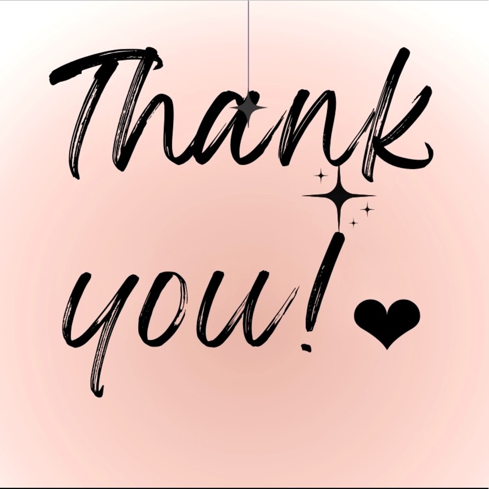 A big thank you to all of the Poshmark community, for all your support!💕